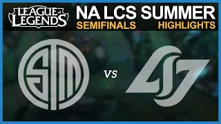 NA LCS Highlights: TSM vs CLG - Summer Split Semifinal