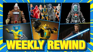 Weekly Rewind! Ep10: Marvel Legends Extreme Universe DC Frazetta MOTU Star Wars more! #news