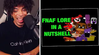 New FNAF Fan Reacts To The Entire FNAF Lore In A Nutshell Animation! [COMPLETE]