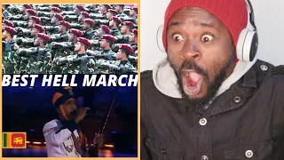 African  First Reaction Sri Lankan Army | Best Hell March.