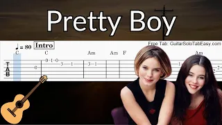Pretty Boy (M2M) - Guitar Solo Tab Easy