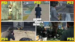 GTA 5  PS1 Vs PS2 Vs PS3 Vs PS4 Vs PS5