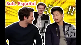 Confesiones con Dylan O'brien Ki Hong Lee Thomas Sangster Maze Runner Sub Español