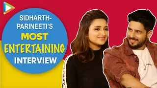 Sidharth-Parineeti's SUPERB Interview On Jabariya Jodi | Rapid Fire On SRK & Saif | Hilarious Quiz