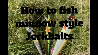 How to fish Jerkbaits for perch and pike