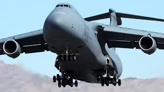 MASSIVE Lockheed C-5 Galaxy Departure - US Air Force