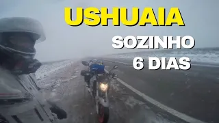 🔴 Ushuaia de moto, sozinho, mal tempo, viagem completa, #patagônia #ushuaia #argentina