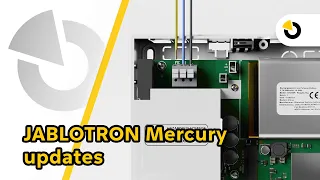 JABLOTRON Mercury updates