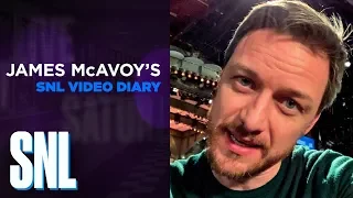 James McAvoy's SNL Video Diary