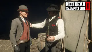 Agent Milton Joins Van der Linde Gang in Train Robbery Red Dead Redemption 2 Alternate Story Mod