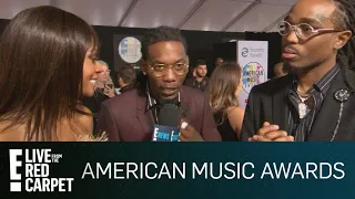 Migos Teases Quavo's Debut Solo Album at 2018 AMAs | E! Red Carpet & Award Shows