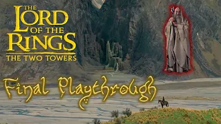 The Lord of the Rings: The Two Towers [PS2] - (Non Commentary) - Final Playthrough (Bonus Content)