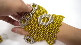 Amazing THANOS Infinity Gauntlet Made Out Of 1,854 Magnetic Balls DIY ASMR  Magnetic Man