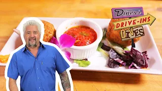 Guy Fieri Eats Arancini in Delaware | Diners, Drive-Ins and Dives | Food Network