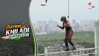 Khatron Ke Khiladi Made In India | Rohit Guides Jasmine Through The Stunt!