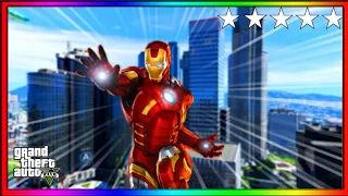 When Franklin became *IRON MAN *!!!! in GTA 5