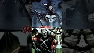 The Punisher vs Captain America villains #captainamerica #punisher #marvel