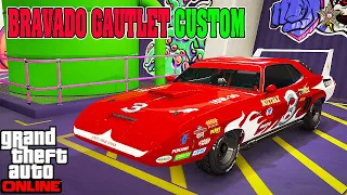 НОВЫЙ BRAVADO GAUNTLET CUSTOM В GTA ONLINE (ТЮНИНГ И ОБЗОР ПО ФАНУ)