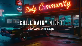 Retro Rainy Study Night: Lofi Beats to Soothe Your Mind 🌜