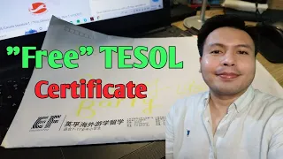 HOW TO GET A "FREE" TESOL CERTIFICATE