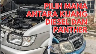 Ini adalah pendapat yang netral dari bengkel mobil, antara panther dan kijang diesel pilih mana??