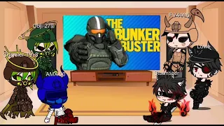 Tanks react to TheRussianBadger [THE BUNKER BUSTER]