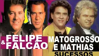 Felipe e Falcão, Matogrosso e Mathias Grandes Sucessos e Lembranças pt 01 Sanfoneiro Animado