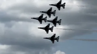 F-16  Thunderbirds  at Dayton Air Show July 22,2023