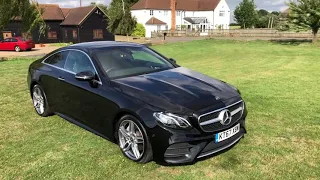 Mercedes e220 coupe black 2017 67 plate for sale @ Auto 2000 Epping