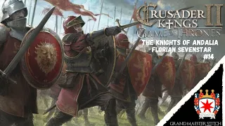 CK2 Game of Thrones | The Knights of Andalia - Florian Sevenstar #14 | As long and sharp as yours!