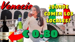 🔴 3 SITIOS QUE DEBES IR EN VENECIA (VENICE-VENEZIA) Zorito y Doug | Comida BARATA en VENECIA