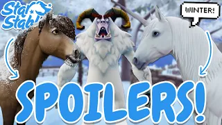 *SPOILERS!* UNICORN PASO FINO & SNOWY ICELANDIC! (NEW YETI NPC & ICEBERG AREA!) IN STAR STABLE! 🥶