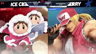 Big D (Ice Climbers) vs AndresFN (Terry) - Top 128 - Port Priority 8