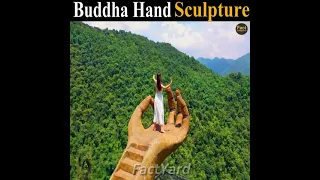 Buddha's Hand Gulong Canyon China | Buddha's Hand China | Hand Statue In China | FactYard | #Shorts
