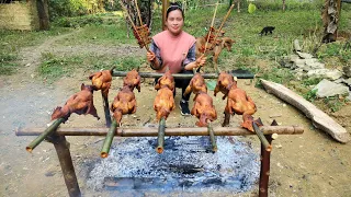 Smoked 10 Chickens Making Process | Processing & Long-Term Preservation - Lunar New Year Food