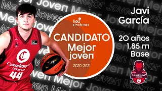 JAVI GARCÍA, candidato al Mejor Joven de la Liga Endesa 2020-21