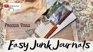 Make a Junk Journal - EASY Papers & Scrap busting Ephemera