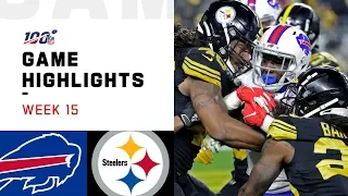 Bills vs. Steelers Week 15 Highlights | NFL 2019