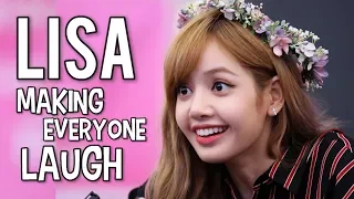 LISA MAKING EVERYONE LAUGH! #AceLalisaDay