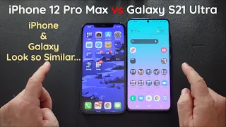 iPhone 12 Pro Max vs Galaxy S21 Ultra: Dang These are Quite Similar