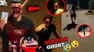 Shinchan & Franklin Found SERBIAN MAN GHOST | JSS GAMER