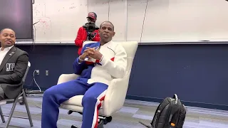 COACH PRIME Deion Sanders Tells JSU He Is Leaving - Player Reactions (Full Speech)