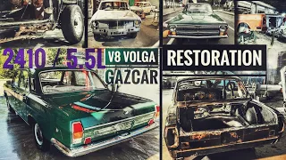 Volga gaz 24-10 Car full Restoration  | Petrol 1982