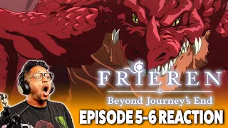 THIS ANIMATION BROKE MY MIND! Frieren Beyond Journey's End Episode 5 + 6 REACTION