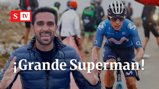 Vuelta a España , etapa 18: Superman López el gran protagonista del Alto del Gamoniteiro | Semana TV