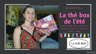 UNBOXING || La thé box de l'été 🌸🎀 #lathebox  #unboxing #the #american  #maladroite #route66