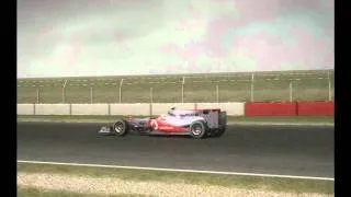 F1 2010 - Full Gamplay 1 lap race. Me playing Silverstone as Lewis Hamilton