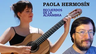 Paola Hermosín | Recuerdos de la Alhambra (en vivo) | REACCIÓN (reaction)