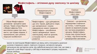 Зарубіжна Література 11 клас. Пошуки сенсу буття й призначення людини. Фауст і Маргарита