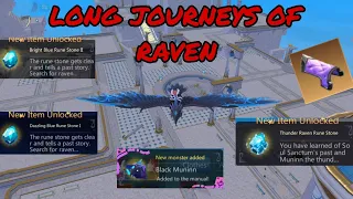 JOURNEY OF RAVEN MOUNT // MUNINN MOUNT //  HUGINN MOUNT // UTOPIA ORIGIN